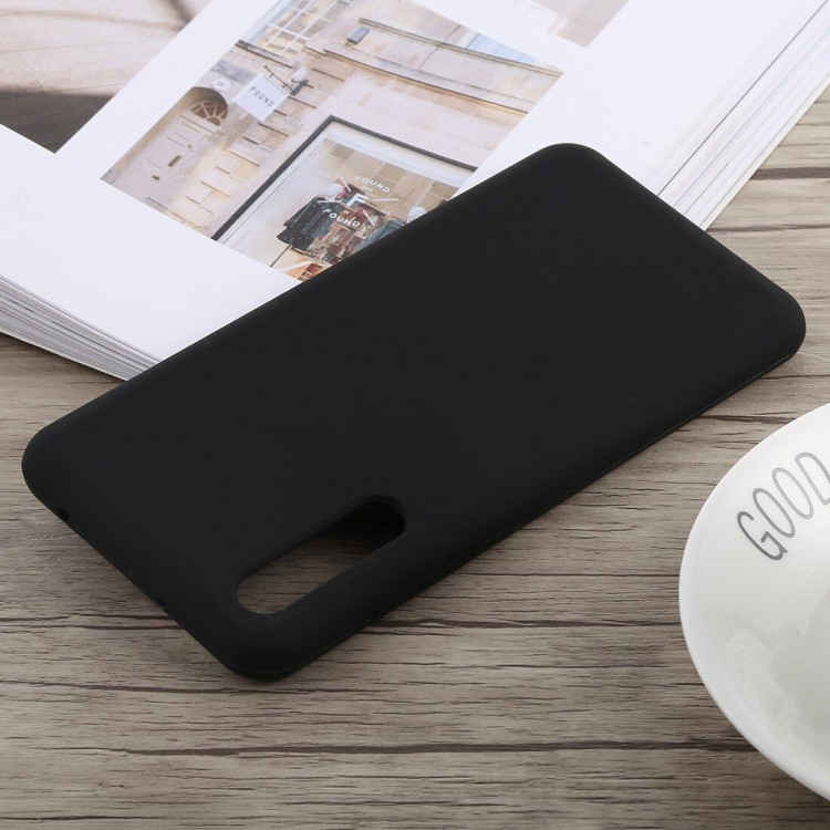 Силиконовый чехол Mobile Shell для Huawei P20 Pro (черный)