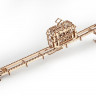 Сборная модель 3D-Пазл Ugears Трамвай с рельсами