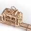 Сборная модель 3D-Пазл Ugears Трамвай с рельсами