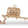 Сборная модель 3D-Пазл Ugears Трамвай с рельсами