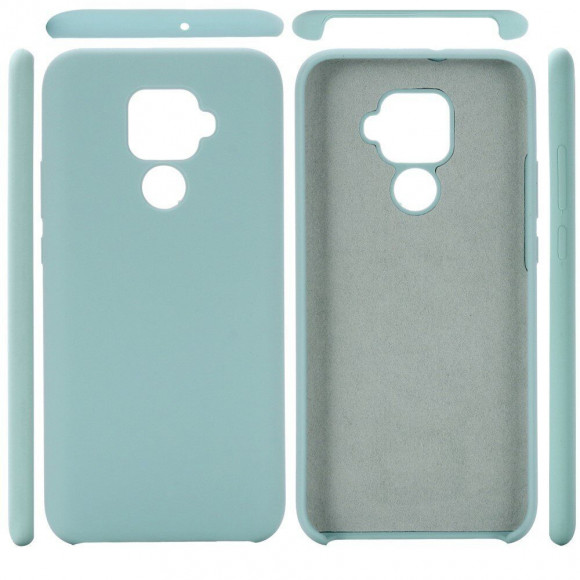 Силиконовый чехол Mobile Shell для Huawei Nova 5i Pro / Mate 30 Lite (бирюзовый) Силиконовый чехол Mobile Shell для Huawei Nova 5i Pro / Mate 30 Lite (бирюзовый)