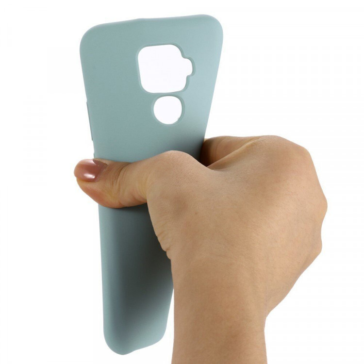 Силиконовый чехол Mobile Shell для Huawei Nova 5i Pro / Mate 30 Lite (бирюзовый)