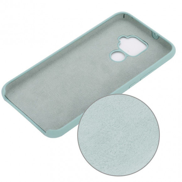 Силиконовый чехол Mobile Shell для Huawei Nova 5i Pro / Mate 30 Lite (бирюзовый) Силиконовый чехол Mobile Shell для Huawei Nova 5i Pro / Mate 30 Lite (бирюзовый)