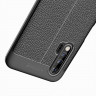 Чехол-накладка Litchi Grain для Huawei nova 6 (черный)