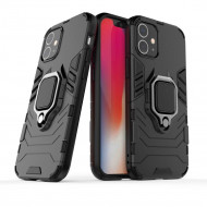 Чехол Armor Ring Holder для iPhone 12 / iPhone 12 Pro (черный) Чехол Armor Ring Holder для iPhone 12 / iPhone 12 Pro (черный)