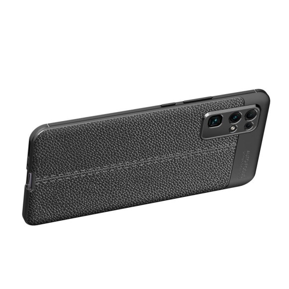 Чехол-накладка Litchi Grain для Honor 30 (черный)