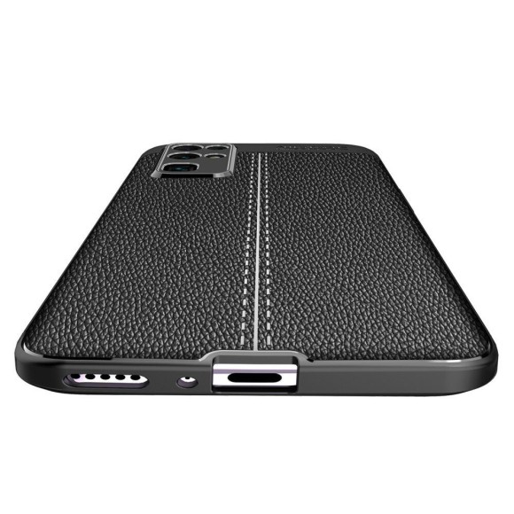 Чехол-накладка Litchi Grain для Honor 30 (черный)