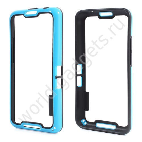 Бампер для BlackBerry Z30 (голубой)