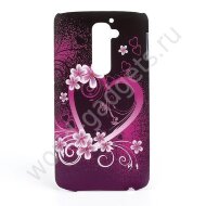 Пластиковый чехол Sweet Heart Floral для LG G2 Пластиковый чехол Sweet Heart Floral для LG G2