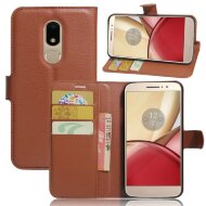 Чехол с визитницей для Motorola Moto M (коричневый) Чехол с визитницей для Motorola Moto M (коричневый)