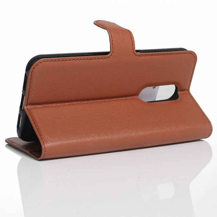 Чехол с визитницей для Motorola Moto M (коричневый)