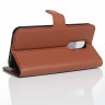 Чехол с визитницей для Motorola Moto M (коричневый)