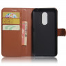Чехол с визитницей для Motorola Moto M (коричневый)