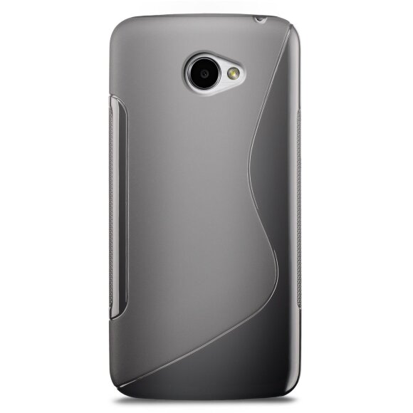 Нескользящий чехол для LG K5 X220DS (черный)