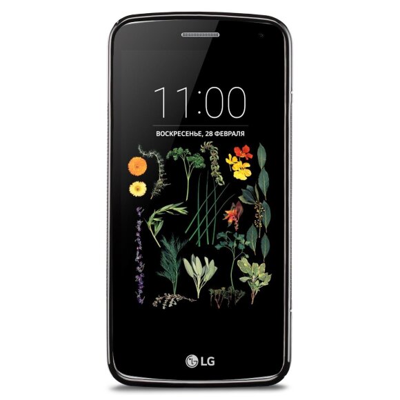 Нескользящий чехол для LG K5 X220DS (черный)