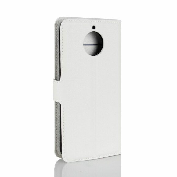 Чехол с визитницей для Motorola Moto G5S Plus (белый)