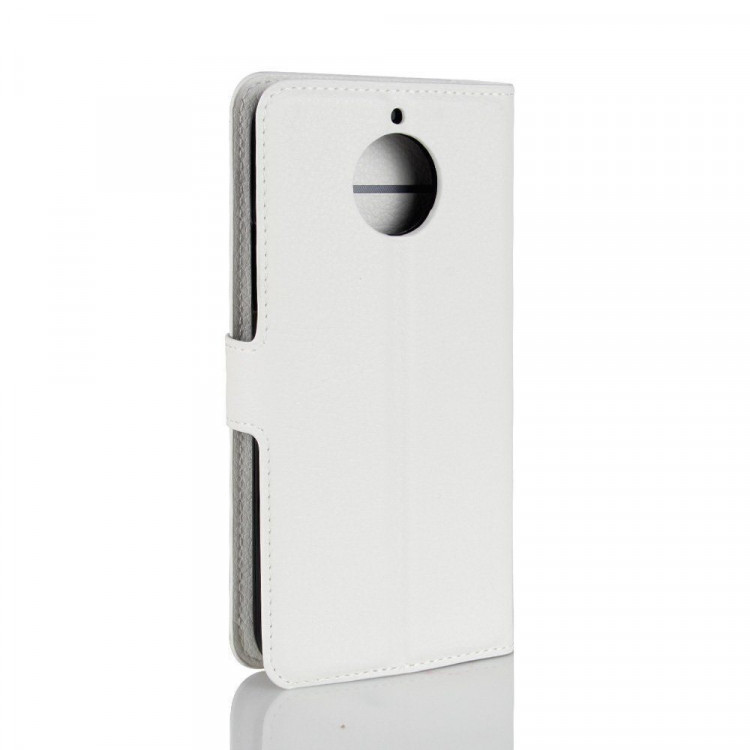 Чехол с визитницей для Motorola Moto G5S Plus (белый)