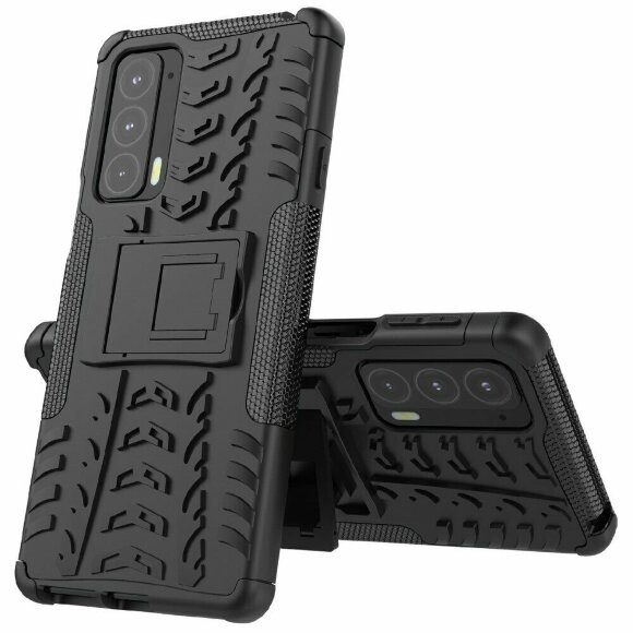 Чехол Hybrid Armor для Motorola Edge 20 (черный)