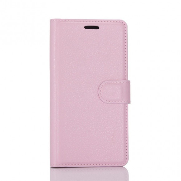 Чехол с визитницей для Lenovo Phab 2 Plus (розовый)