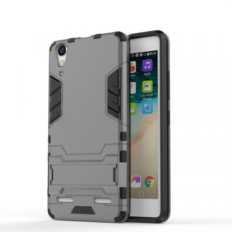 Чехол Duty Armor для Lenovo A6000 / A6000 Plus (серый)