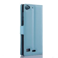 Чехол с визитницей для Lenovo Vibe X2 (голубой) Чехол с визитницей для Lenovo Vibe X2 (голубой)