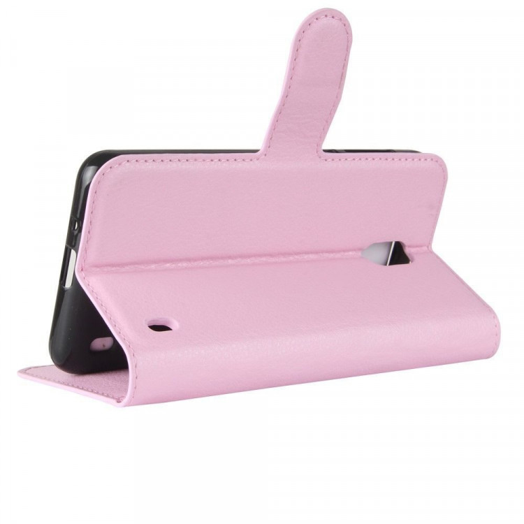 Чехол с визитницей для Nokia 2 (розовый)