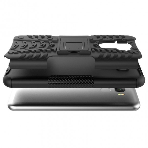 Чехол Hybrid Armor для Zenfone 3 Max ZC553KL (черный) Чехол Hybrid Armor для Zenfone 3 Max ZC553KL (черный)