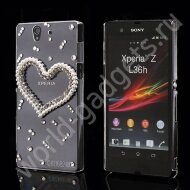 Чехол Heart Diamond для Sony Xperia Z Чехол Heart Diamond для Sony Xperia Z