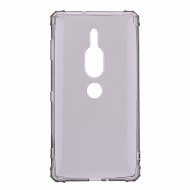 Силиконовый чехол с усиленными бортиками для Sony Xperia XZ2 Premium (черный)