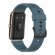 Силиконовый ремешок для Huawei Watch Fit Mini и часов с креплением 16мм (серо-синий)