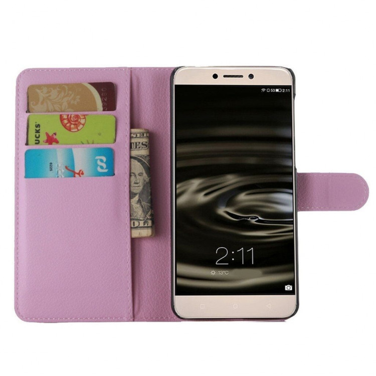 Чехол с визитницей для LeEco Le 1S (розовый)