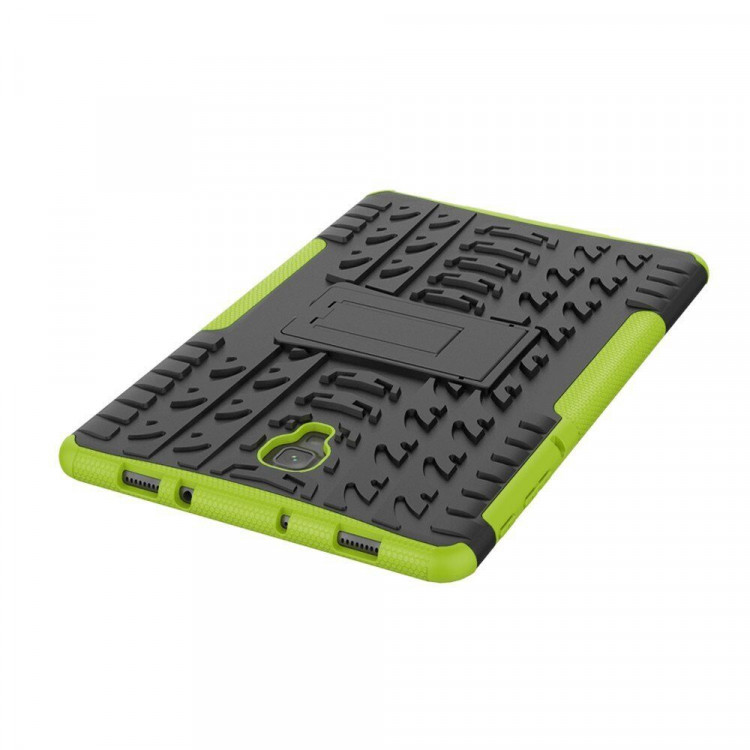 Чехол Hybrid Armor для Samsung Galaxy Tab A 10.5 (2018) SM-T590 / SM-T595 (черный + зеленый)