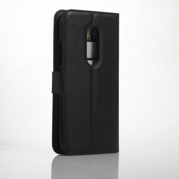 Чехол с визитницей для ZTE Axon 7 (черный)