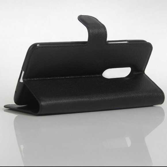 Чехол с визитницей для ZTE Axon 7 (черный) Чехол с визитницей для ZTE Axon 7 (черный)