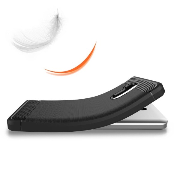 Чехол Carbon Fibre для Xiaomi Redmi 4 Pro / 4 Prime (серый)