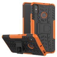 Чехол Hybrid Armor для Xiaomi Mi Max 3 (черный + оранжевый) Чехол Hybrid Armor для Xiaomi Mi Max 3 (черный + оранжевый)