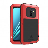 Гибридный чехол LOVE MEI для Samsung Galaxy A6 (красный) Гибридный чехол LOVE MEI для Samsung Galaxy A6 (красный)