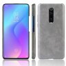 Кожаная накладка-чехол для Xiaomi Redmi K20 / Redmi K20 Pro / Xiaomi Mi 9T / Mi 9T Pro (серый)