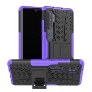 Чехол Hybrid Armor для Xiaomi Mi Note 10 / Mi Note 10 Pro / Mi CC9 Pro (черный + фиолетовый) Чехол Hybrid Armor для Xiaomi Mi Note 10 / Mi Note 10 Pro / Mi CC9 Pro (черный + фиолетовый)