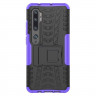 Чехол Hybrid Armor для Xiaomi Mi Note 10 / Mi Note 10 Pro / Mi CC9 Pro (черный + фиолетовый)