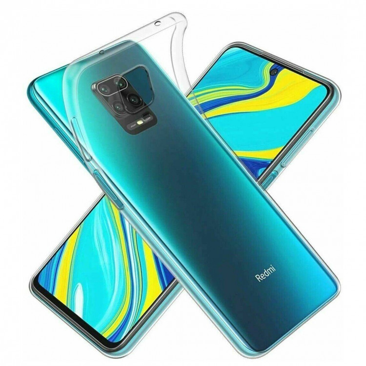 Силиконовый TPU чехол для Xiaomi Redmi Note 9S / Note 9 Pro / Note 9 Pro Max