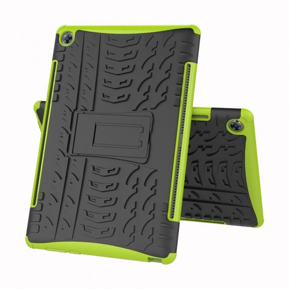 Чехол Hybrid Armor для Huawei MediaPad M5 10.8 / M5 10.8 Pro (черный + зеленый)