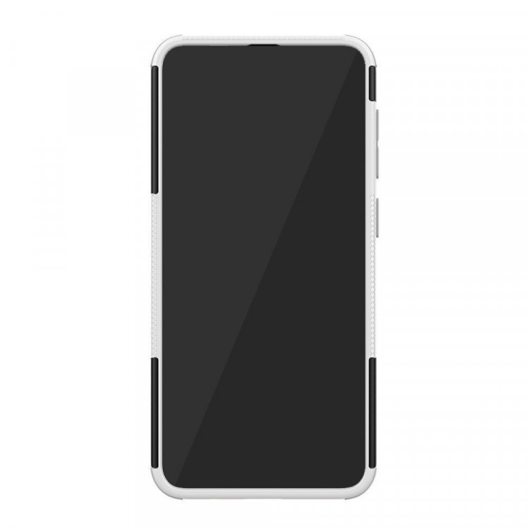 Чехол Hybrid Armor для Samsung Galaxy A30 / Galaxy A20 (черный + белый)