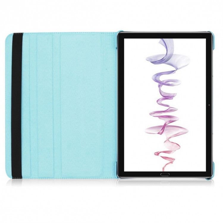 Поворотный чехол для Huawei MediaPad M6 10.8 (голубой)