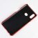 Кожаная накладка-чехол для Samsung Galaxy A10s (красный)
