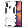 Чехол Duty Armor для Samsung Galaxy M30s / Galaxy M21 (серебряный)