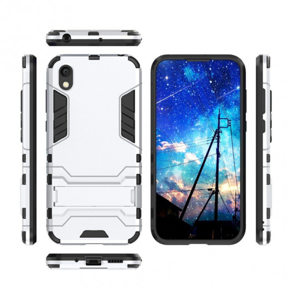 Чехол Duty Armor для Huawei Y5 (2019) / Honor 8S (серебряный)