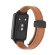 Кожаный ремешок с магнитной застежкой для Honor Band 9 (коричневый)