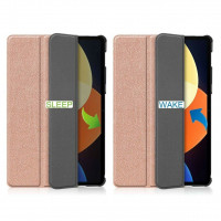 Планшетный чехол для Xiaomi Pad 5 Pro 12.4 дюйма (розовый)