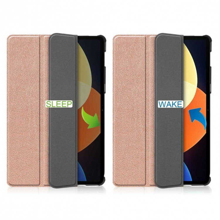 Планшетный чехол для Xiaomi Pad 5 Pro 12.4 дюйма (розовый)